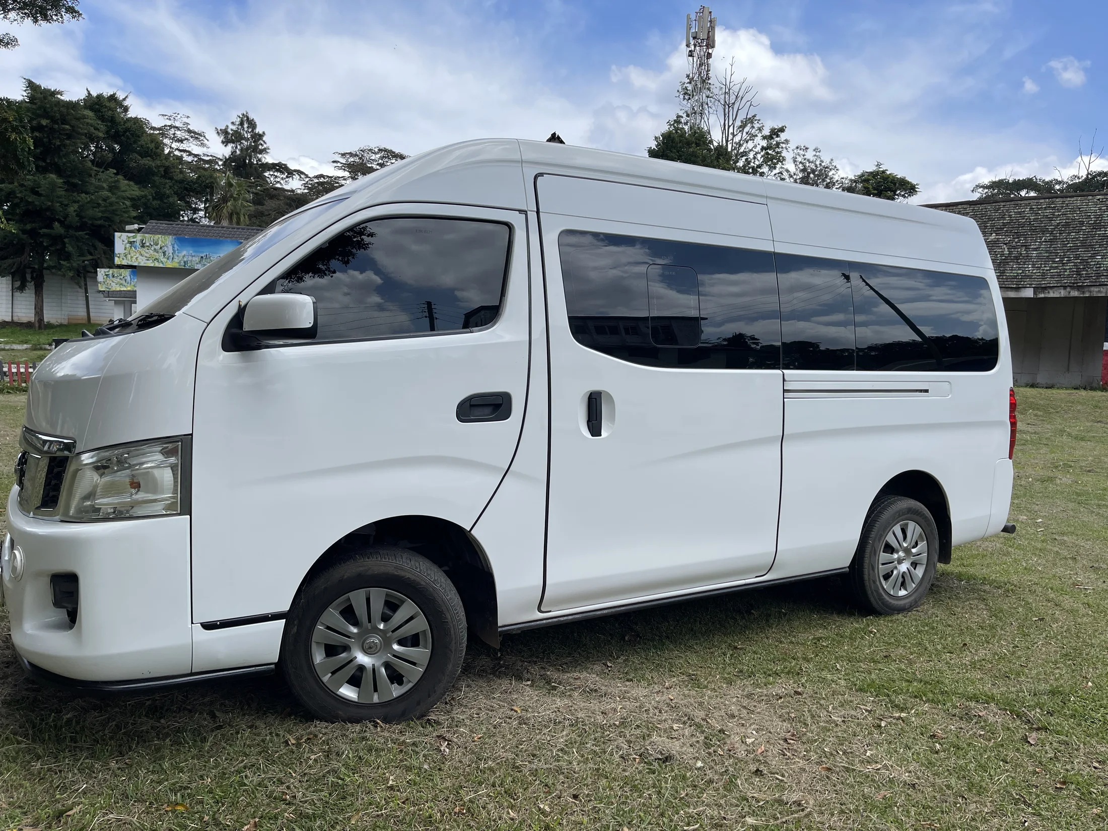 FunFlights' Executive Tour Van, the vehicle behind the corporate and business travel unit's executive transport.